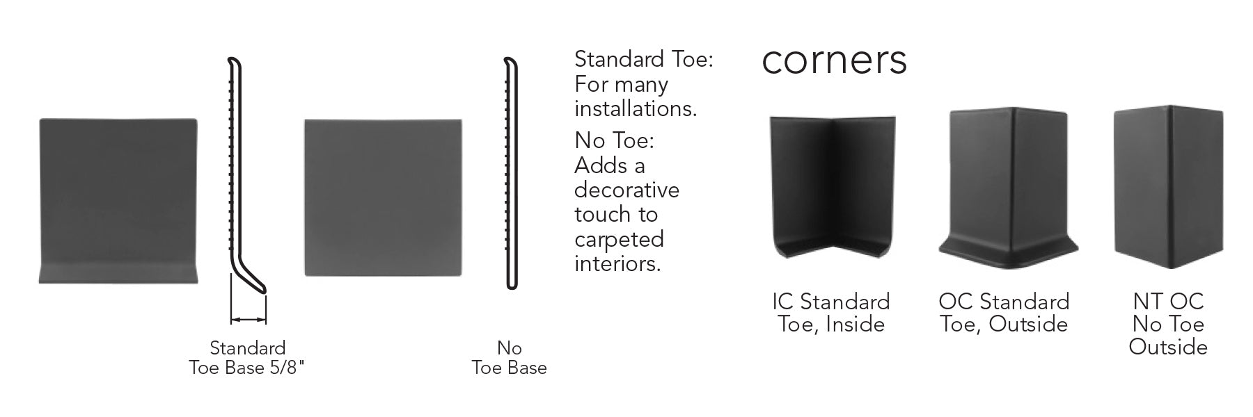 Roppe Fooring 700 series wall base 