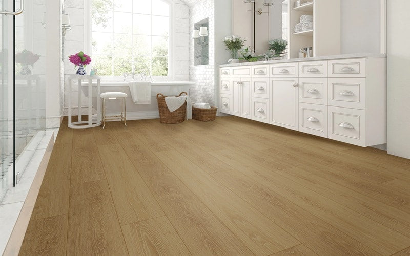 Stanton Flooring Beachview Buff Modern Bathroom Setting