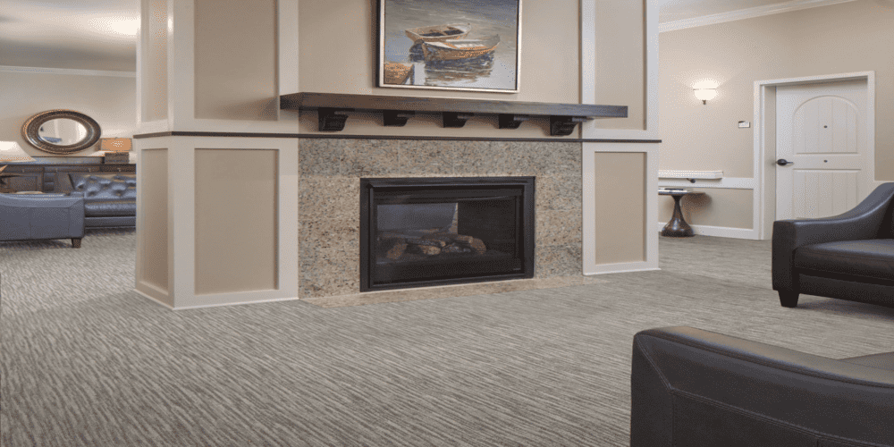 A Living Area with  Laurel Path Mohawk Group Flooring