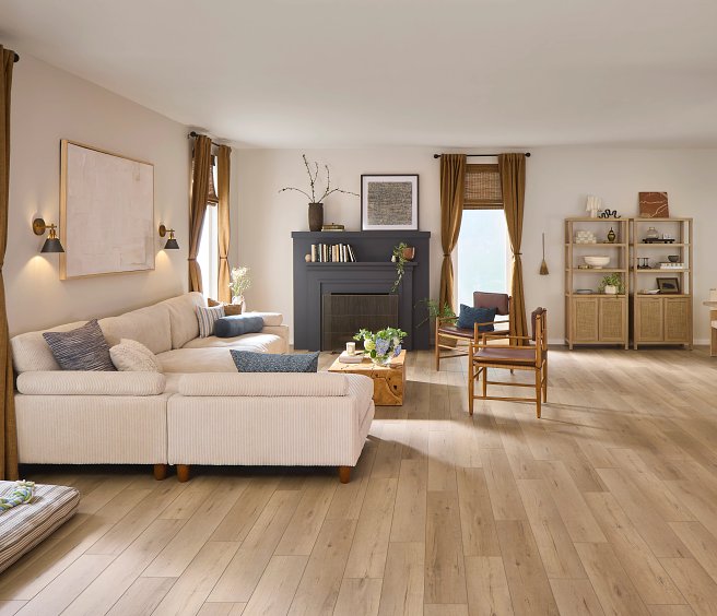 Coretec Calypso Oak: Modern Flooring for a Country Rustic Look