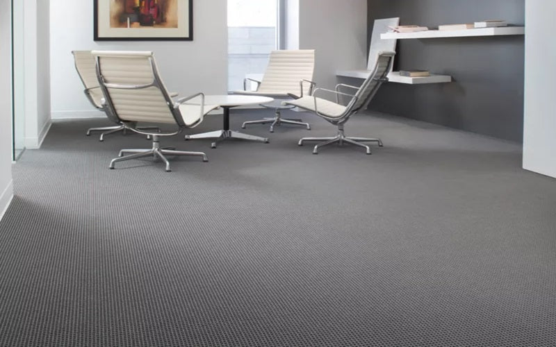 Mohawk Group Woven Collection Industrial Design In an Office Setting