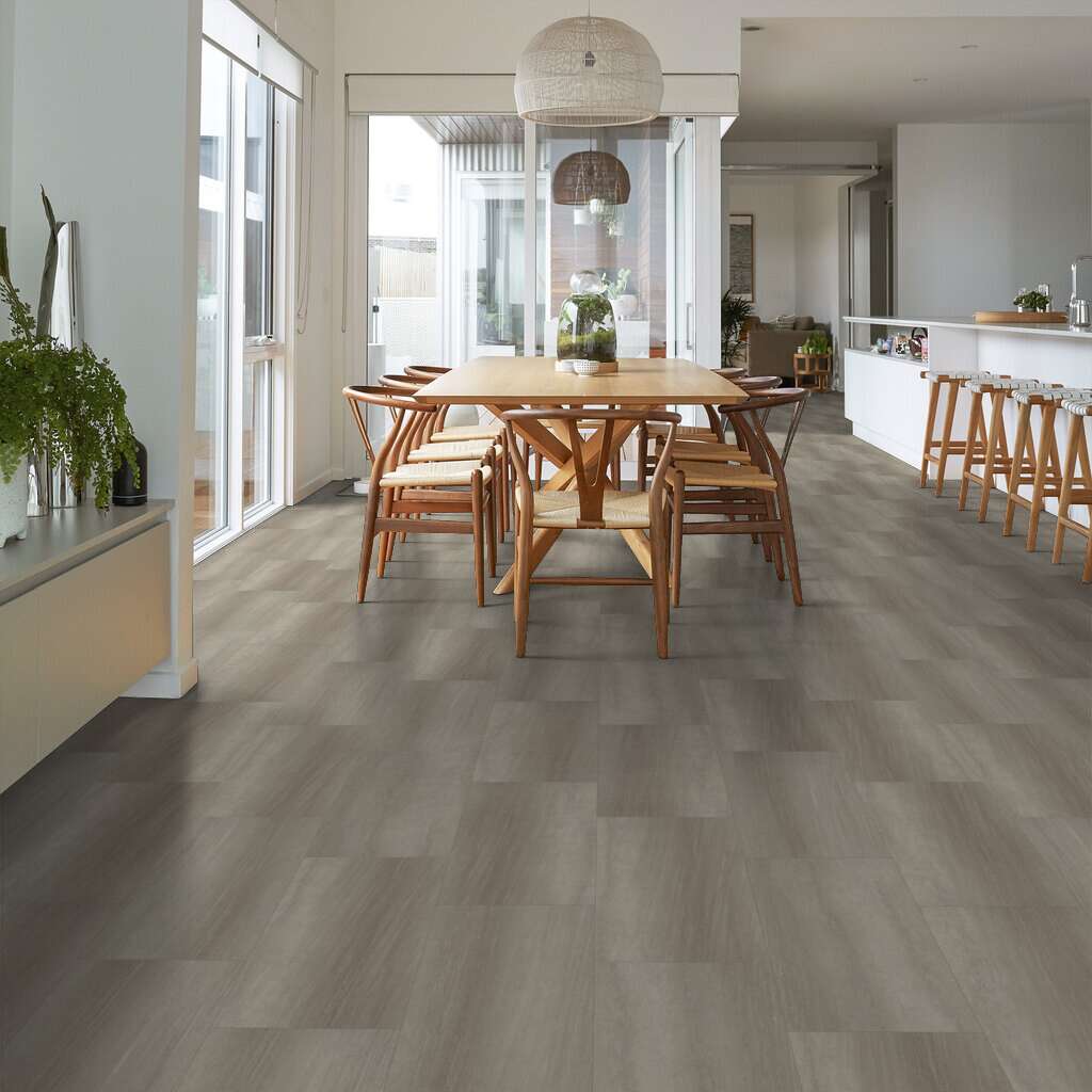 Shaw Paragon Tile Plus 1022V-01008 Ash 12.00" X 23.74" SPC Vinyl Flooring (15.83 SF/Box)