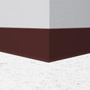 Tarkett / Johnsonite Traditional Vinyl Wall Base #132 Espresso Roll Cove (Partial Piece - Sample)