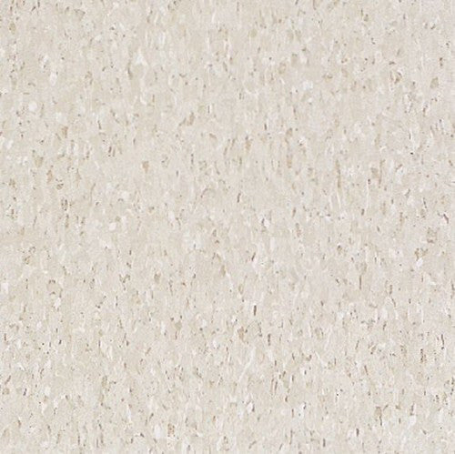 Armstrong 51803 Pearl White Standard Excelon Imperial Texture Vinyl Composition Tile VCT 12" x 12" (Sample)