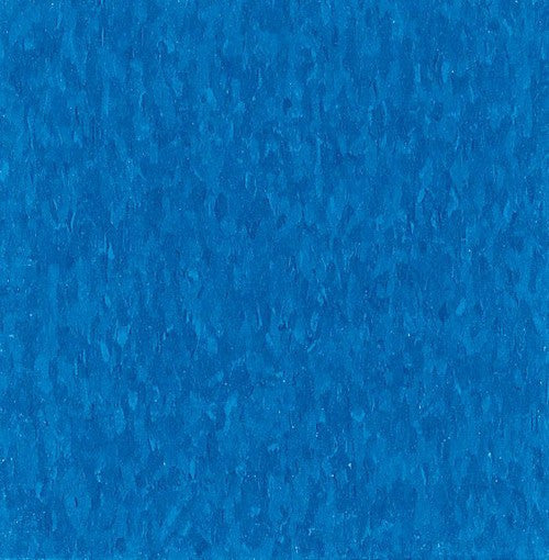 Armstrong 51821 Caribbean Blue Standard Excelon Imperial Texture Vinyl Composition Tile VCT (Partial Piece - Sample)