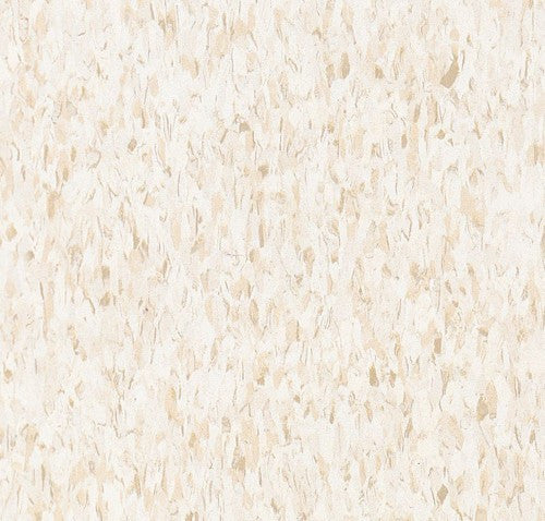 Armstrong 51839 Fortress White Standard Excelon Imperial Texture Vinyl Composition Tile VCT 12" x 12" (Sample)