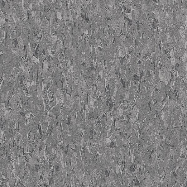 Armstrong 51915 Charcoal Standard Excelon Imperial Texture Vinyl Composition Tile VCT (Partial Piece - Sample)