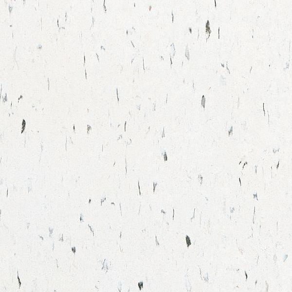 Armstrong 51941 Polar White Standard Excelon Imperial Texture Vinyl Composition Tile VCT 12" x 12" (Sample)