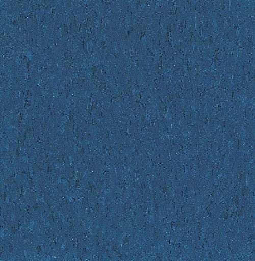 Armstrong 51946 Gentian Blue Standard Excelon Imperial Texture Vinyl Composition Tile VCT 12" x 12" (Sample)