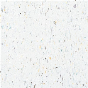 Armstrong Standard Excelon MultiColor 52505 Harlequin White 12" x 12" VCT Tile (Sample)