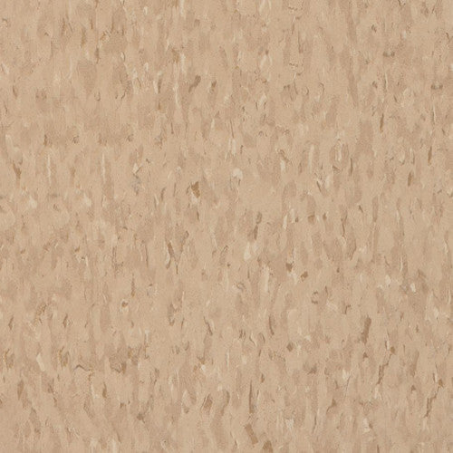 Armstrong 57501 Nougat Standard Excelon Imperial Texture Vinyl Composition Tile VCT 12" x 12" (Sample)