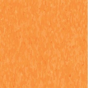 Armstrong 57516 Screamin Pumpkin Standard Excelon Imperial Texture Vinyl Composition Tile VCT 12" x 12" (Sample)