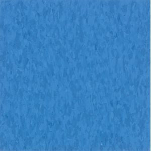 Armstrong 57517 Bodacious Blue Standard Excelon Imperial Texture Vinyl Composition Tile VCT (Partial Piece - Sample)