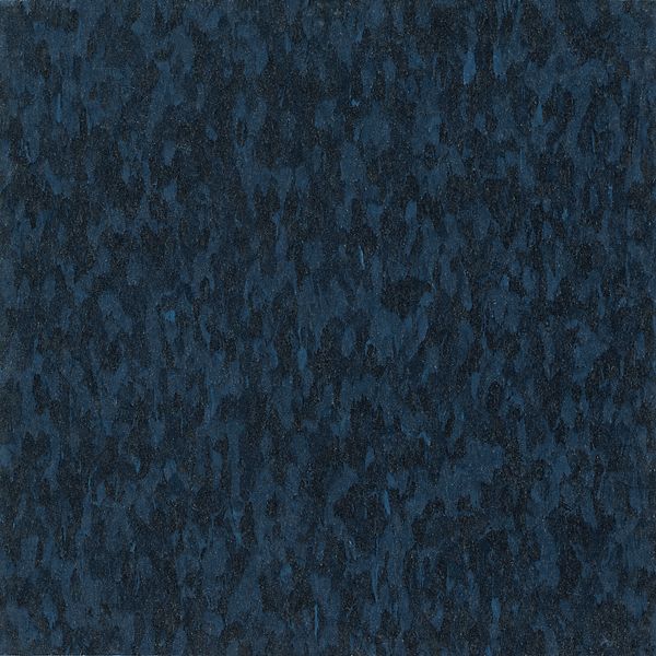 Armstrong 57531 Go Blue Standard Excelon Imperial Texture Vinyl Composition Tile VCT (Partial Piece - Sample)