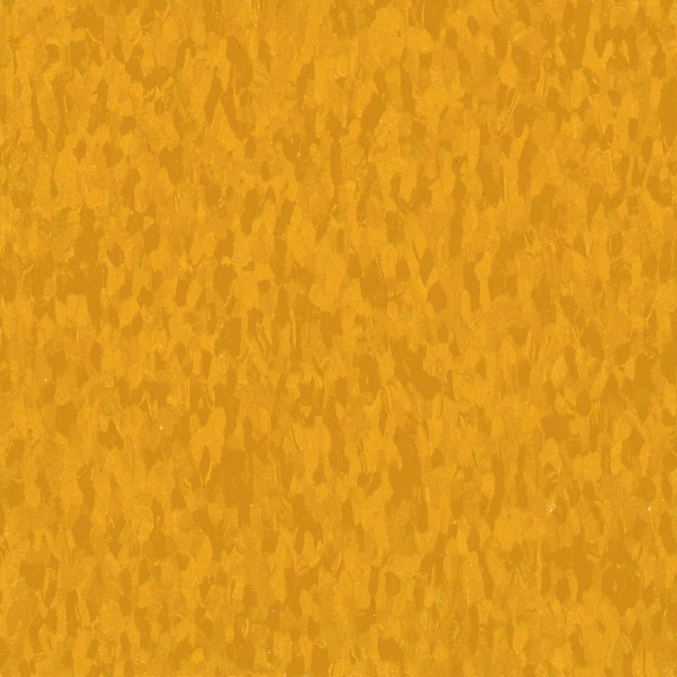 Armstrong 57536 Sun Gold Standard Excelon Imperial Texture Vinyl Composition Tile VCT (Partial Piece - Sample)