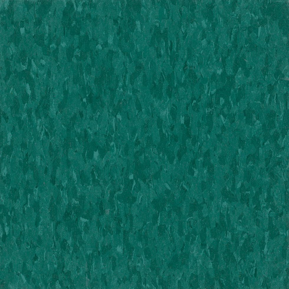 Armstrong 57542 Tropical Green Standard Excelon Imperial Texture Vinyl Composition Tile VCT (Partial Piece - Sample)