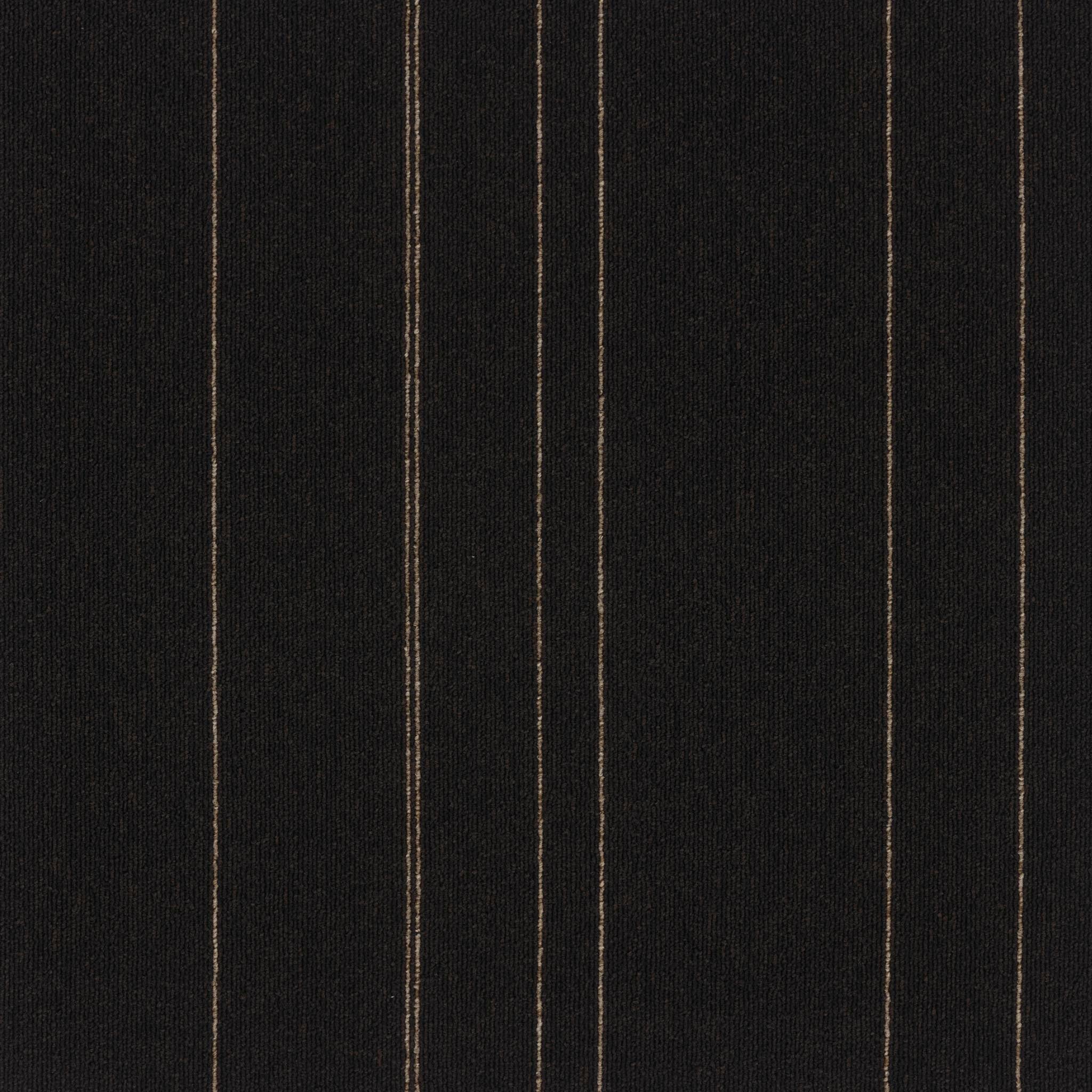 Pentz Carpet Uplink Groove 7289T-3128 Licorice 24" X 24"