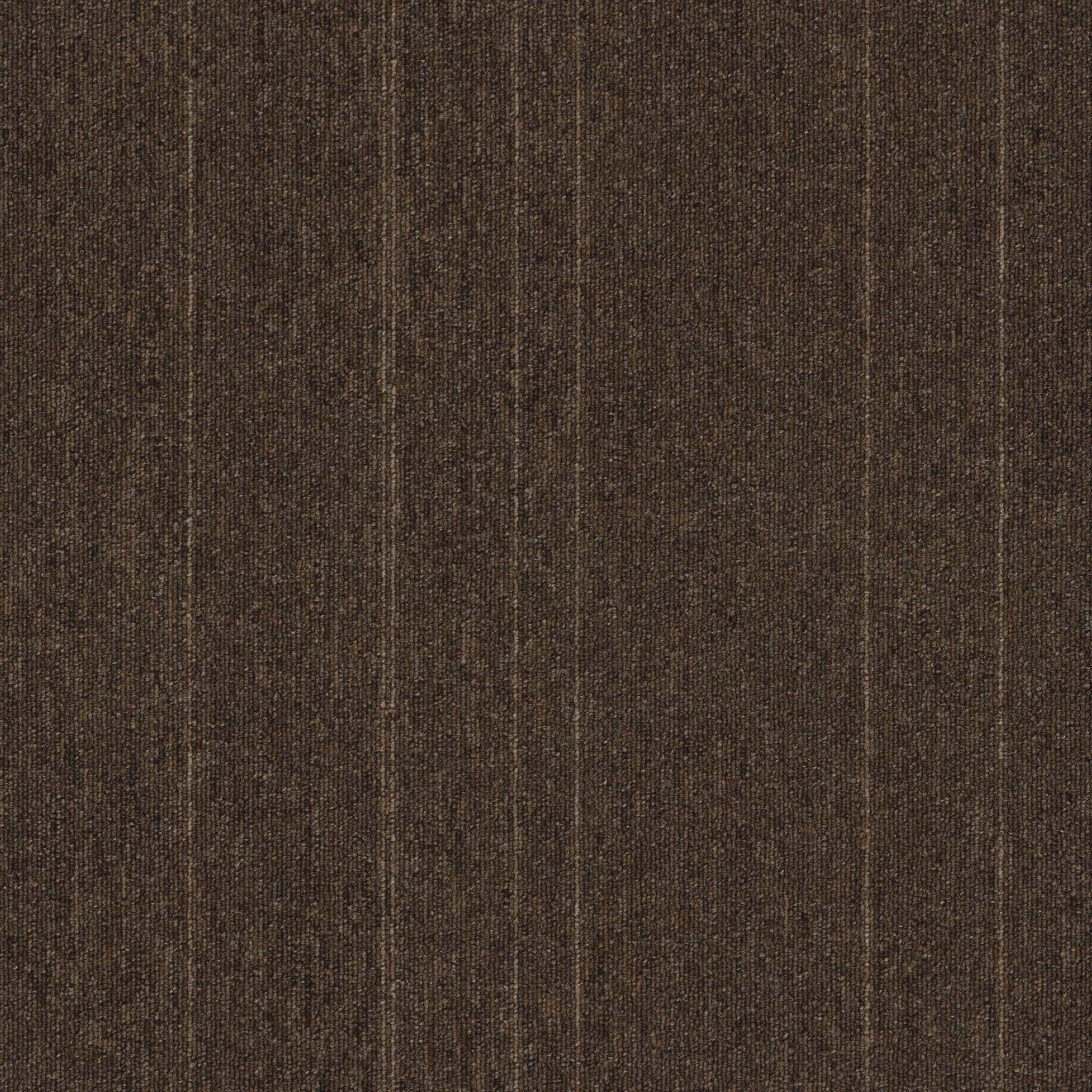 Pentz Carpet Uplink Groove 7289T-3130 Brown 24" X 24"