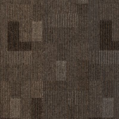 Mohawk Group Carpet Tile Bt578-888 Renewed Path French Roast 24" X 24"