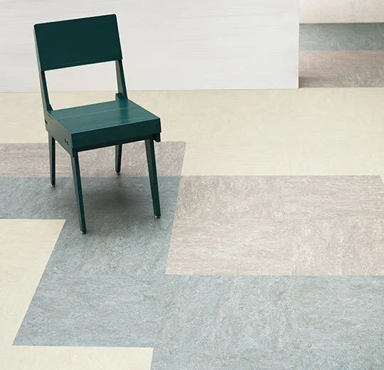 Forbo Marmoleum Decibel Acoustic Linoleum 305335 3.5 mm Dove Blue Sheet (79" Width)