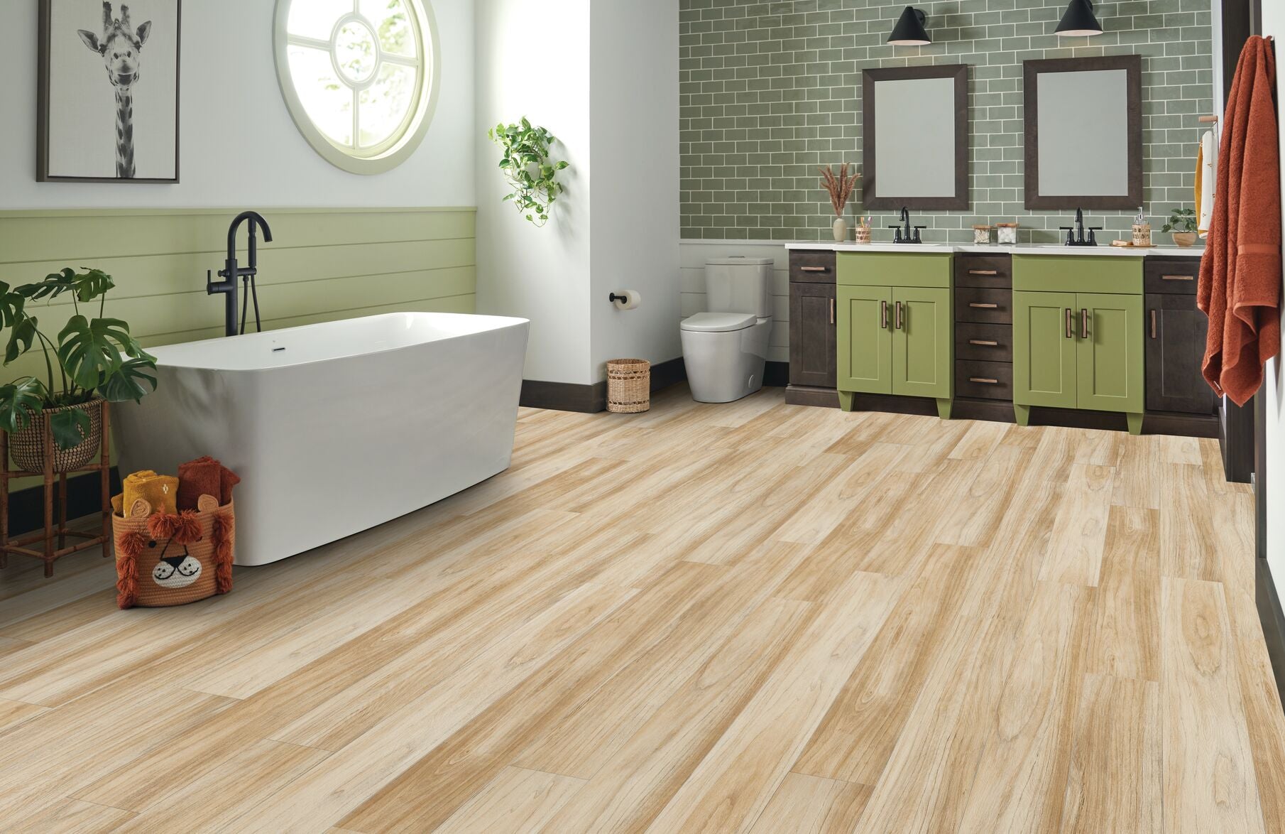 Armstrong American Personality Pro P1005 Hayloft 6.5" x 48" Luxury Vinyl Tile (38.88 SF/Box)