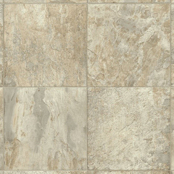 Armstrong FlexStep Pro Saratoga Stone G2918 Cafe Creme Vinyl Sheet (12' Width) (Sample)