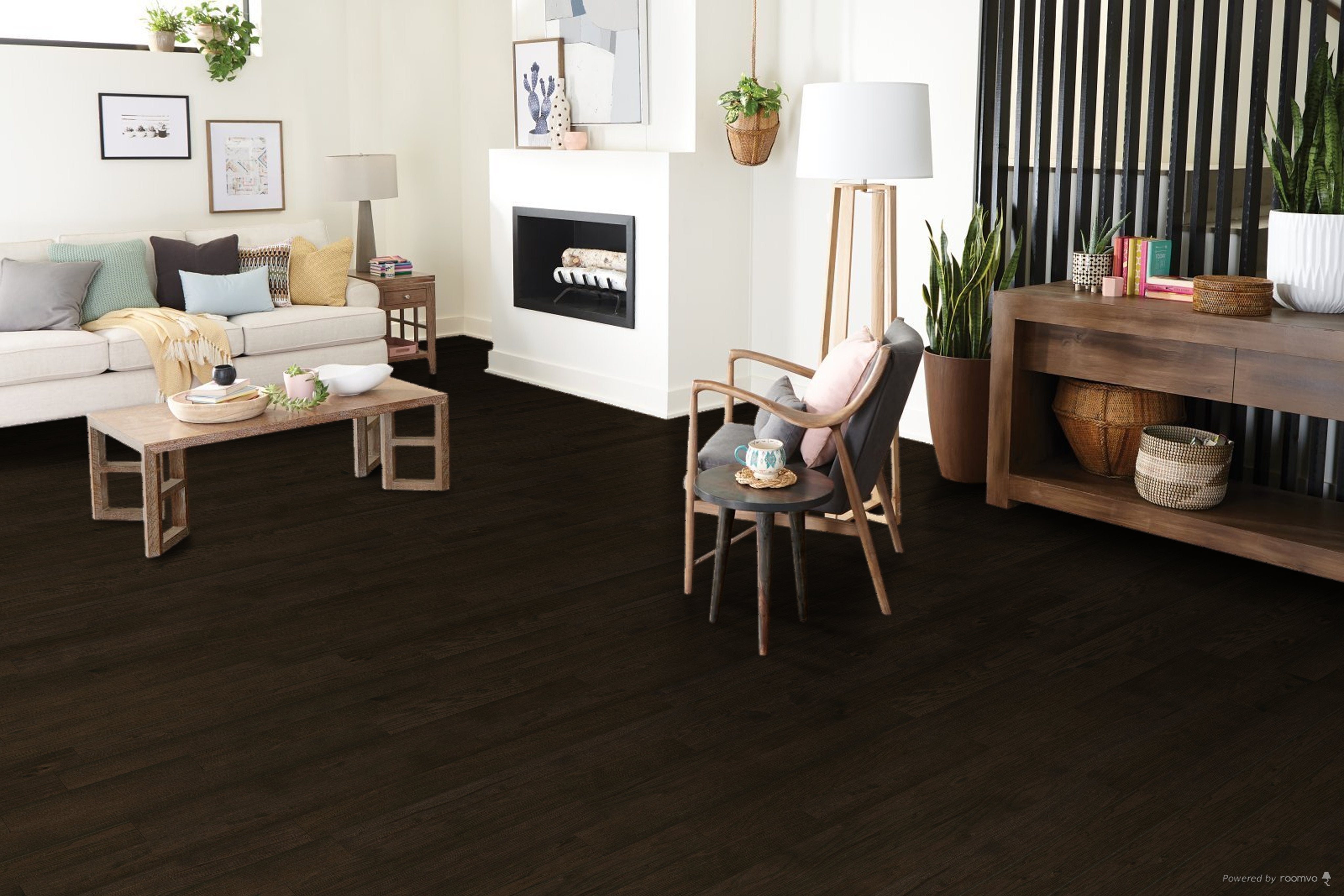 Bruce Hydropel Black Brown EHWR54L50WR 5" x 15.7 - 47.2" Engineered Hardwood (22.6 SF/Box)