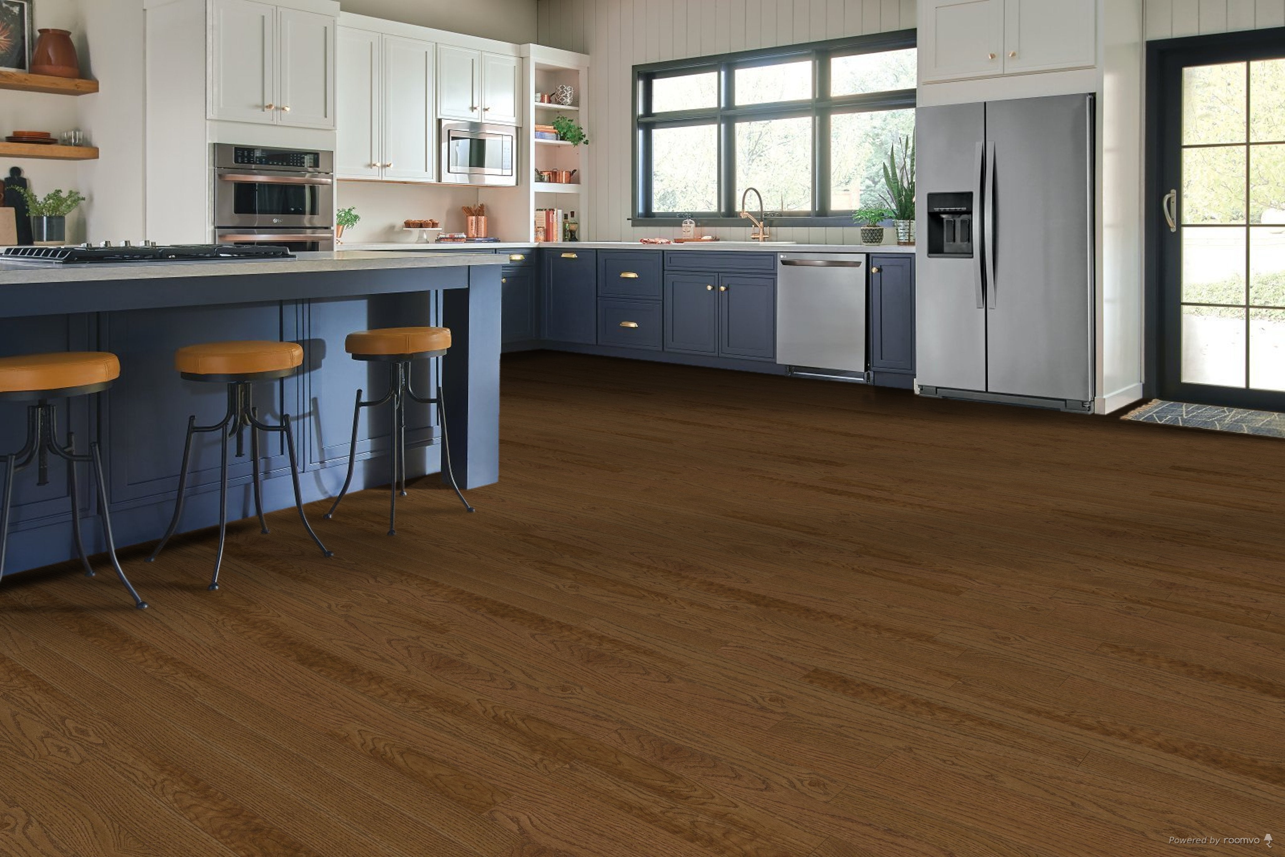 Bruce Manchester Strip & Plank C1230LG Aged Sherry 3 1/4" x 8.25 - 84" Oak Solid Hardwood (22 SF/Box)