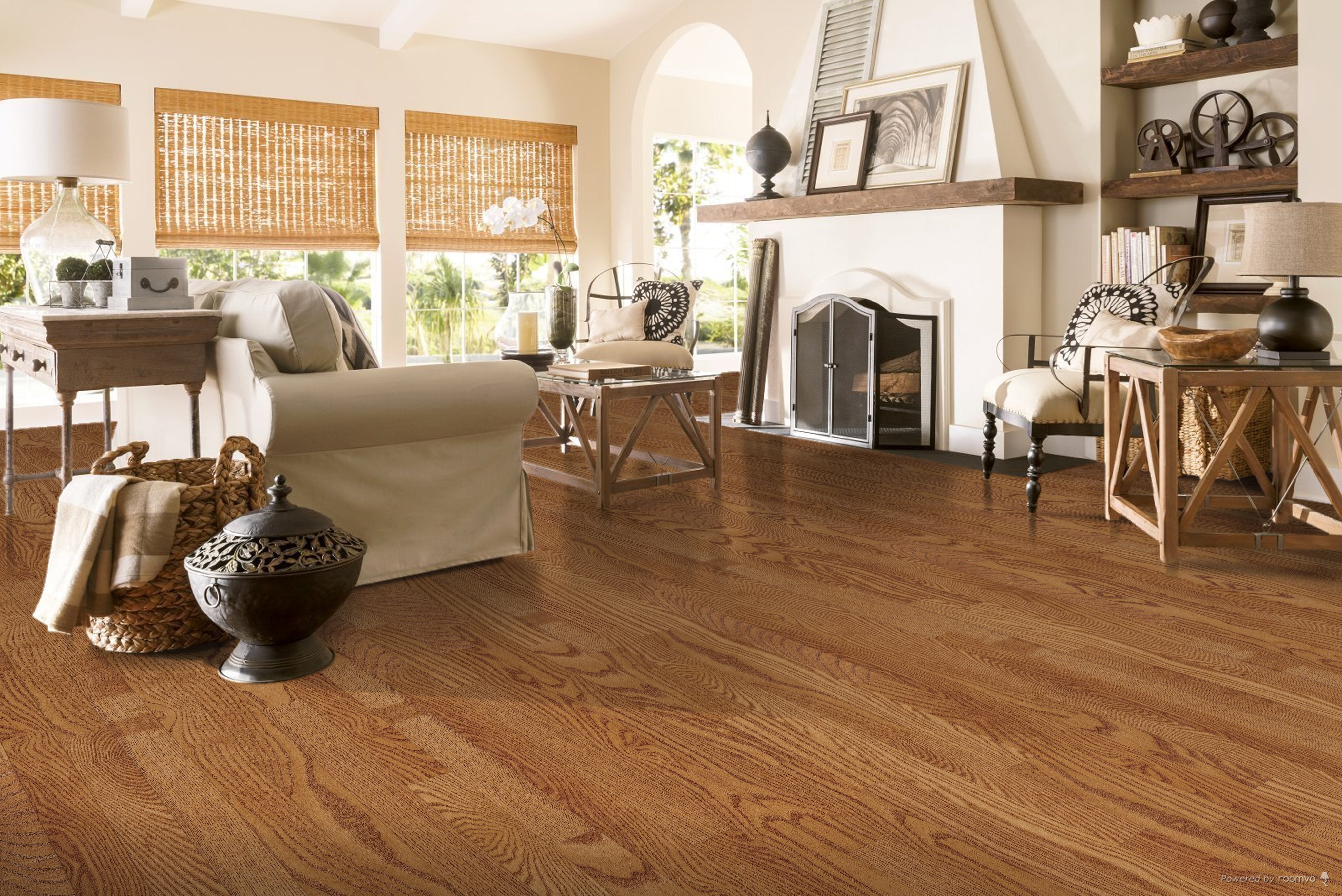 Bruce Manchester Strip & Plank BRUC216 Butterscotch 2 1/4" x 8.25 - 84" Oak Solid Hardwood (20 SF/Box)