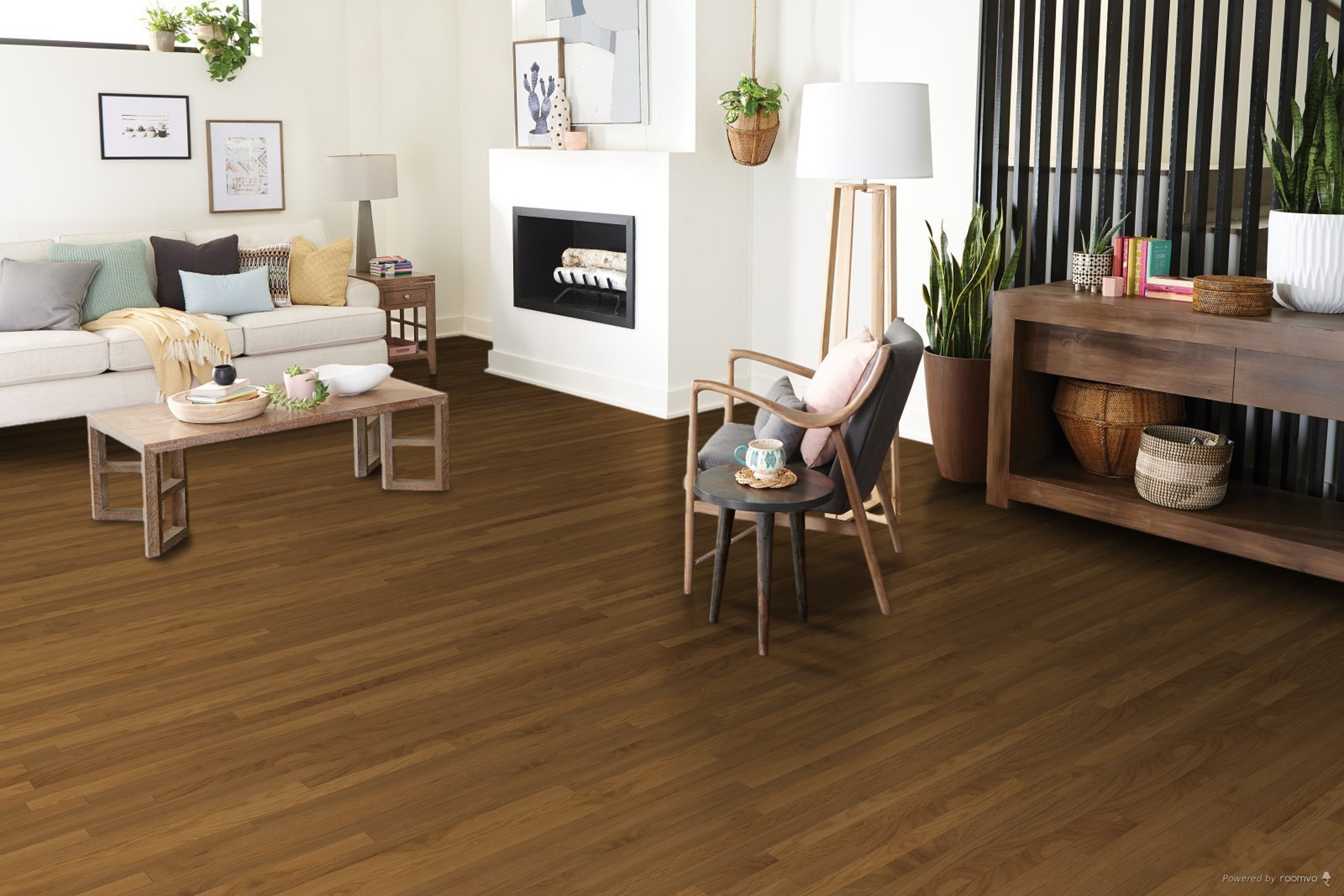 Bruce Waltham C8239 Cornsilk 2.25″ x 8″ - 84" Oak Solid Hardwood Flooring (20 SF/Box)