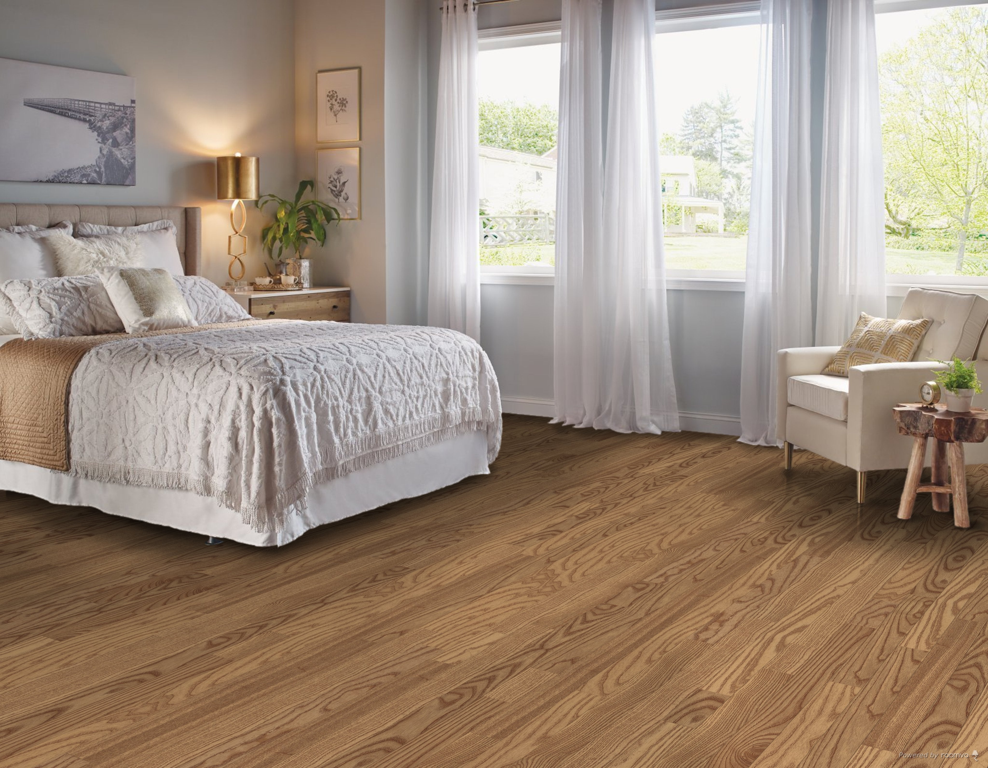 Bruce Waltham BRUC8310 Country Natural 3-1/4" x 8-1/2 - 84" Oak Solid Hardwood Flooring (22 SF/Box)