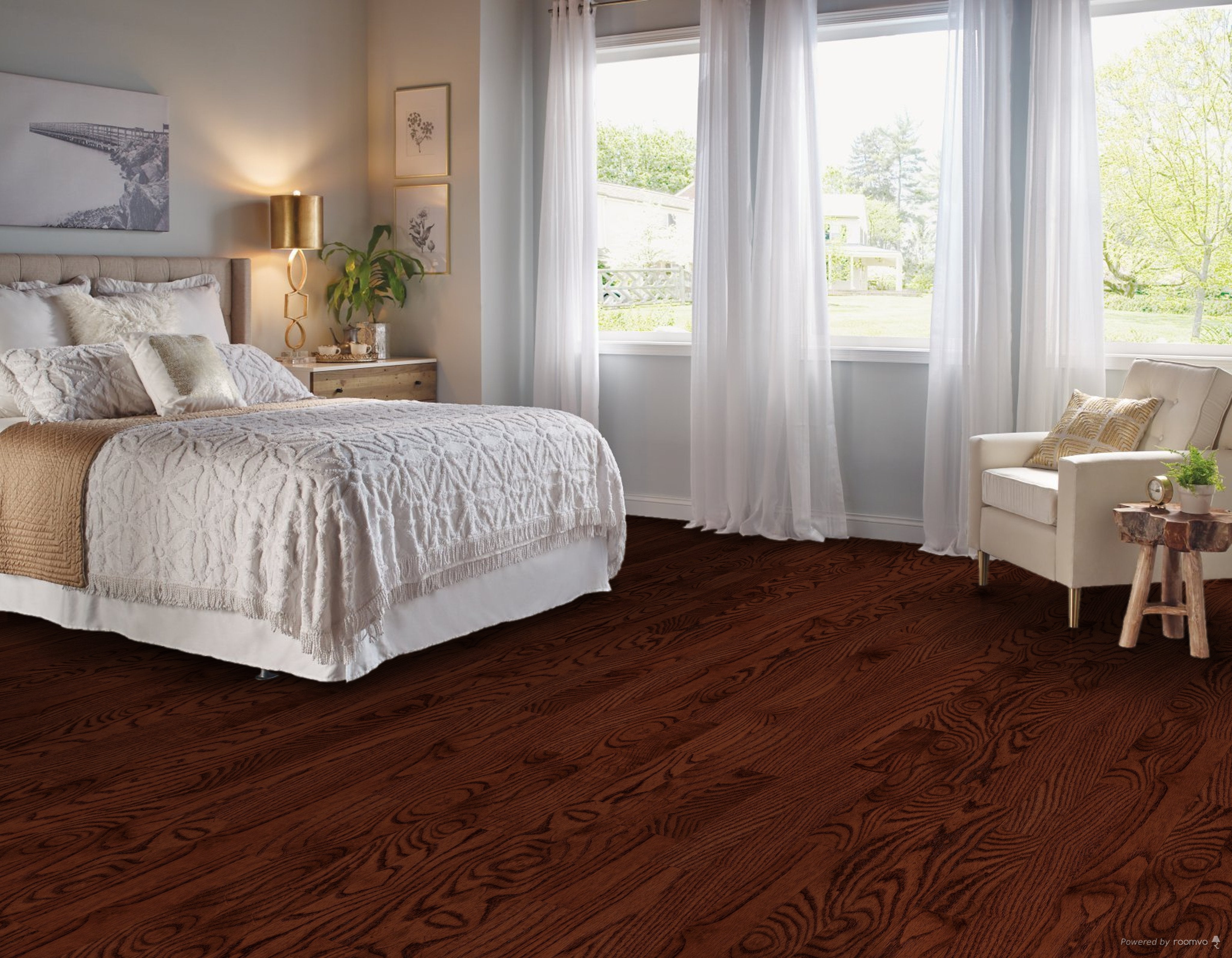 Bruce Dundee Wide Plank Cherry CB4218Y 4" x Varying Lengths Solid Hardwood (18.50 SF/Box)