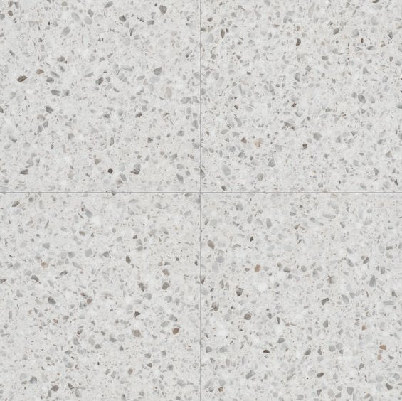 COREtec Tile SPC 18 VV840-12273 Vivara Terrazzo 18.5" x 37.01" Vinyl Plank (Partial Piece - Sample)