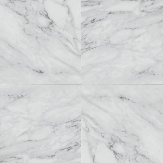 COREtec Tile SPC 18 VV840-12275 Eterna Marble 18.5" x 37.01" Vinyl Plank (Partial Piece - Sample)