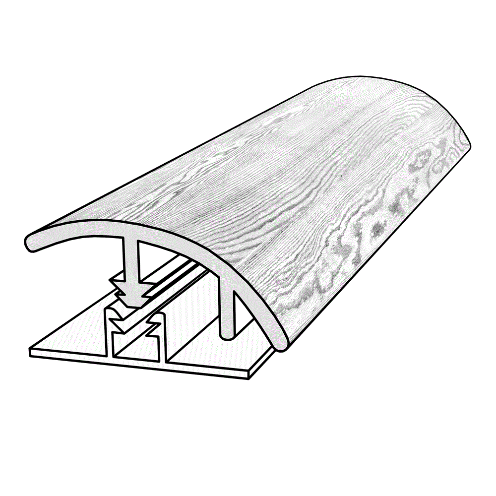 COREtec Reducer Trim 94" pc. Coordinated Color (Online Only)