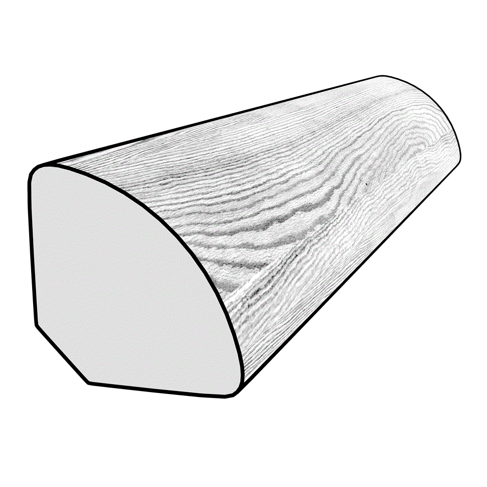 COREtec Quarter Round 94" pc. Coordinated Color
