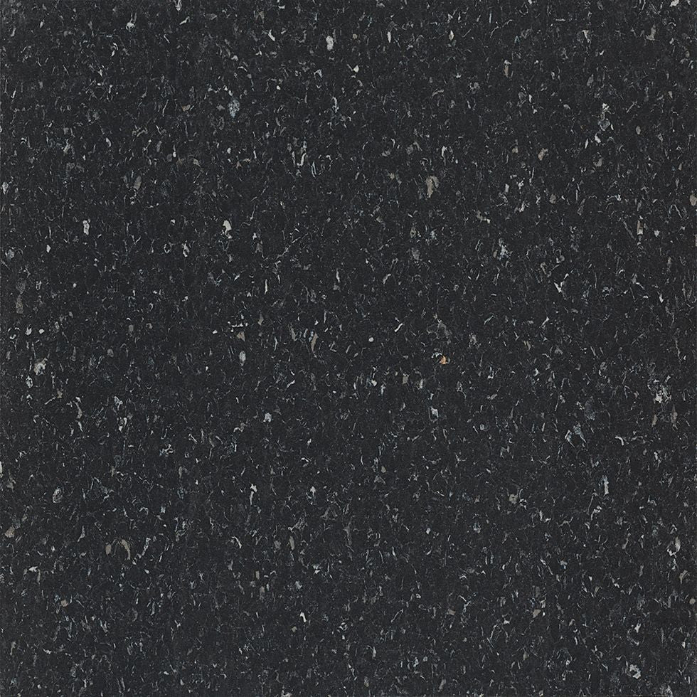 Armstrong Premium Excelon Crown Texture 5C910 Classic Black 12" x 12" VCT Tile (Sample)