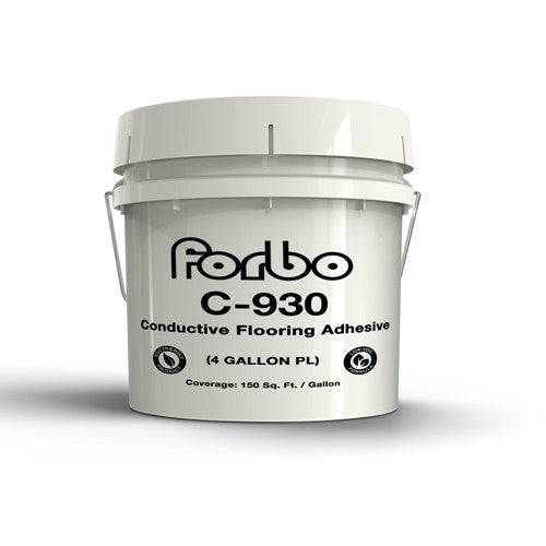 - Forbo Conductive Flooring Adhesive: C-930 1 Gallon 150 SF