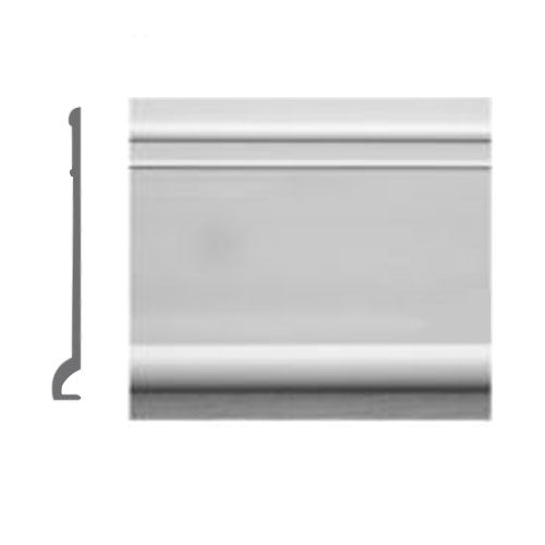 Roppe Pinnacle Plus Wall Base Invent #95 Sorbet 5 1/2" x 60' Roll by 3/8" Cove (with Toe)
