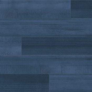 Metroflor Deja New Alleyway Solid Vinyl Tile (LVT) DN124912 Indigo 7" x 48" (37.3 SF/Box)