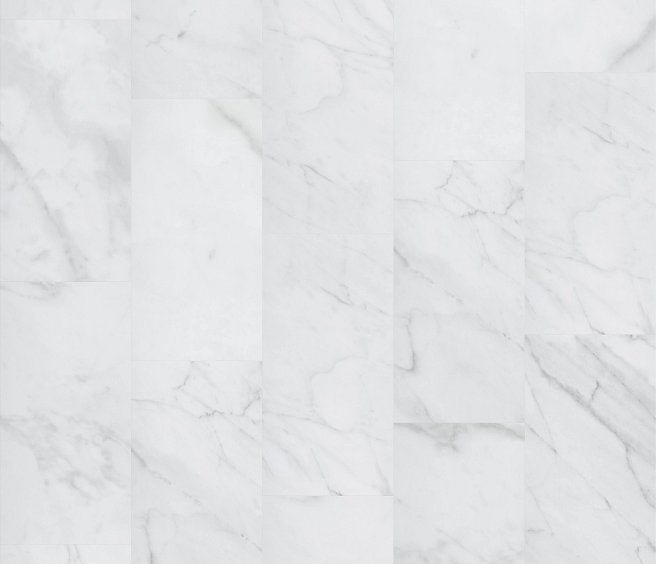 COREtec Alba Marble Vinyl Tile Flooring VV848-12263 LVT 11.81" x 23.62" (Partial Piece - Sample)