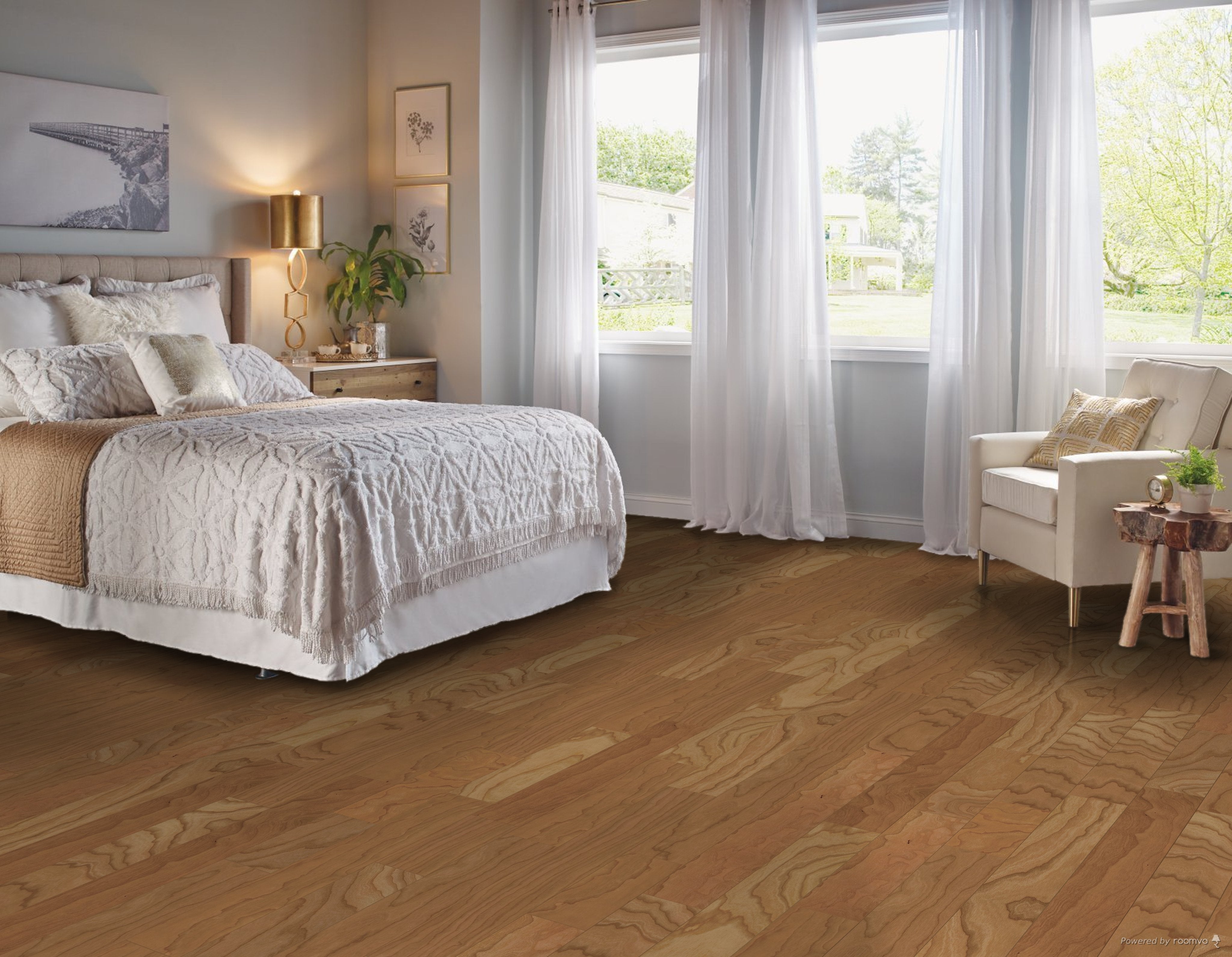 Bruce Turlington Lock&Fold BRUECH20LGEE Natural 5" x 10 - 48" Cherry Engineered Hardwood (22 SF/Box)