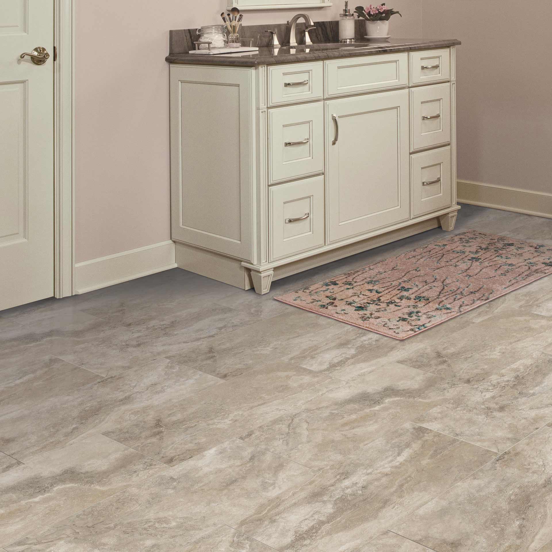 Tarkett ProGen Luxury Vinyl Tile 270288000 Fleury Travertine Verona 12" x 24" (28.03 SF/Box)