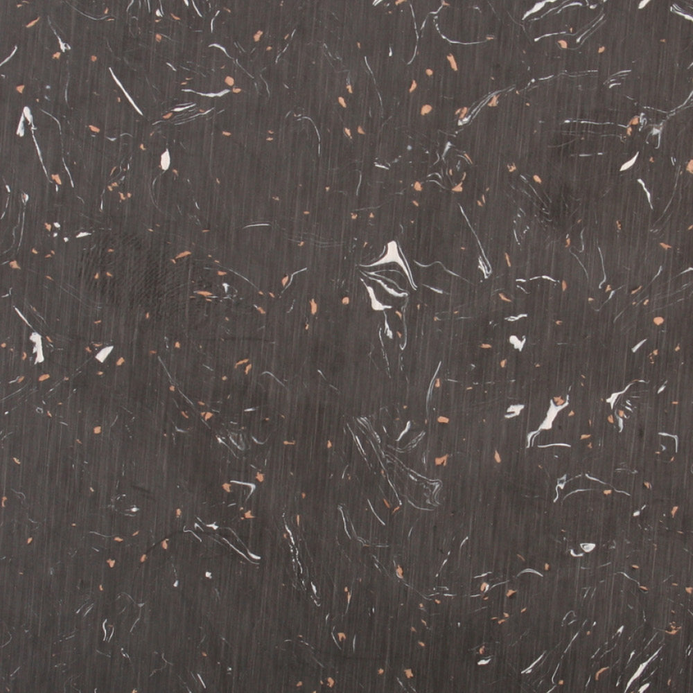 roppe safetcork vinyl tile black brown 24" x 24"