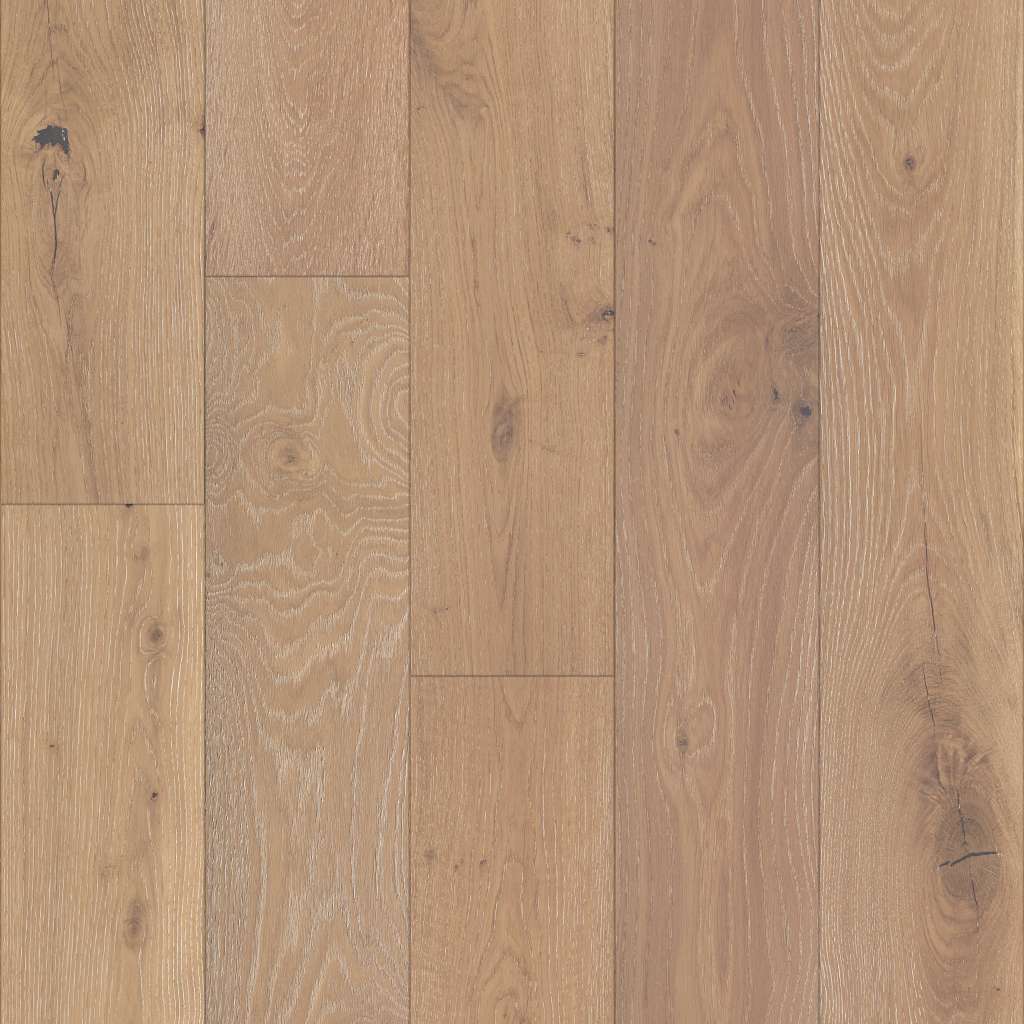 Shaw Castlewood Oak Sw485-00146 Tapestry Engineered Wire Brushed White Oak Hardwood Flooring (Partial Piece - Sample)