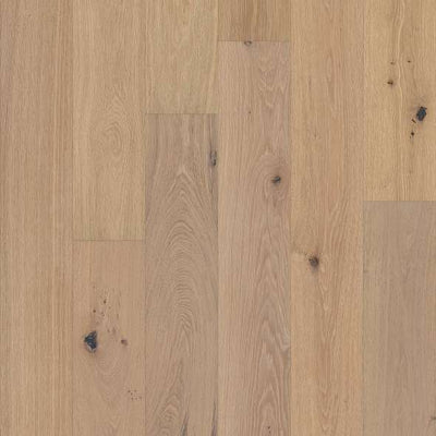 Shaw Castlewood Oak Sw485-01111 Nobility 7.48" Wide X Random Lengths Engineered Wire Brushed White Oak Hardwood Flooring (31.09 Sf/Box)