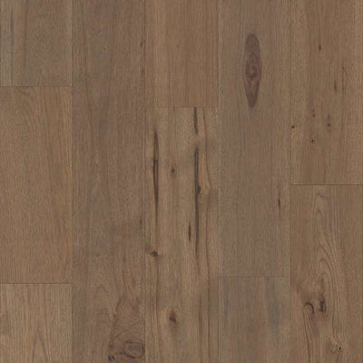 Shaw Castlewood Hickory SW486-07101 Greyfriar 7.48" Wide X Random Lengths Engineered Wire Brushed Hickory Hardwood Flooring (31.09 Sf/Box)