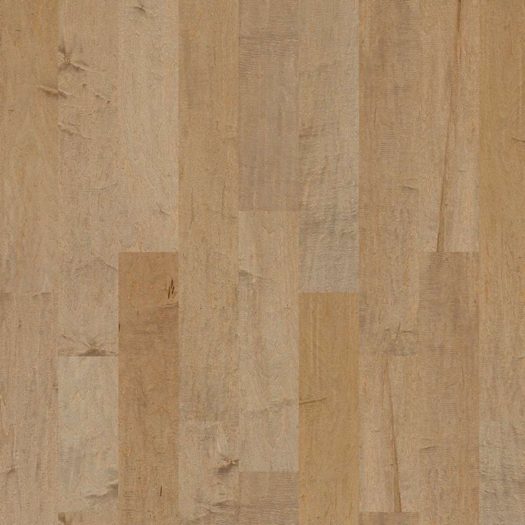 Shaw Yukon Maple 6 3/8 SW548-01001 Gold Dust Engineered Scraped Maple Hardwood Flooring (Partial Piece - Sample)