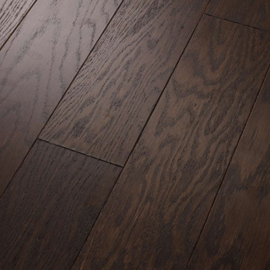 Shaw Albright Oak 5 Chocolate SW582-07011 5" x Multi