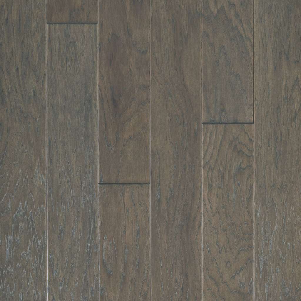 Shaw Fremont Hickory Sw592-05039 Slate Engineered Scraped Hickory Hardwood Flooring (Partial Piece - Sample)